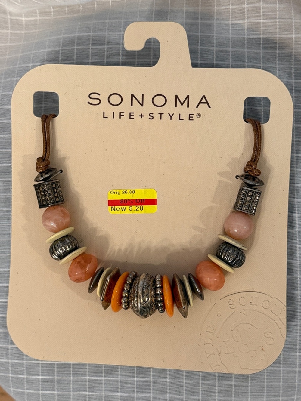 Sonoma Mixed Bead Necklace